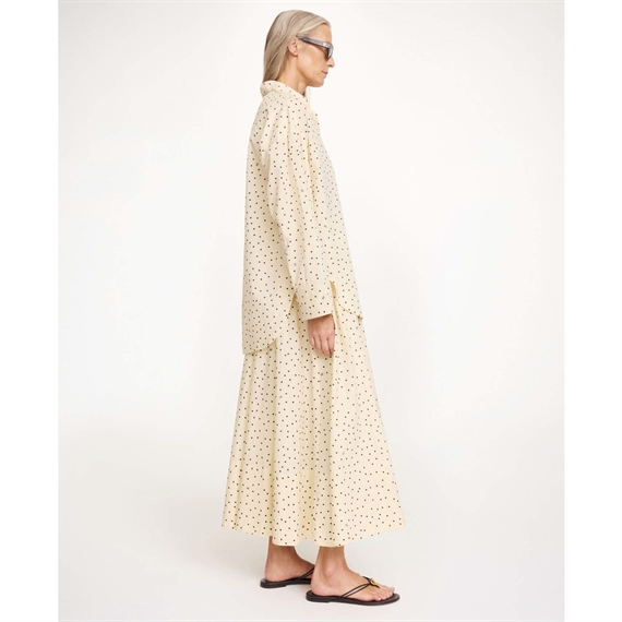 By Malene Birger Derris Voile Skjorte, Polka Dot Print 
